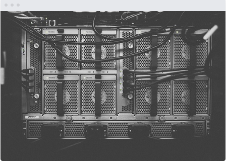 Professionelle Server-Infrastruktur